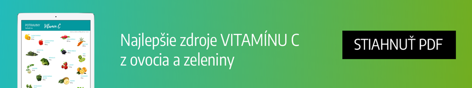 Najlepšie zdroje vitamínu C z ovocia a zeleniny